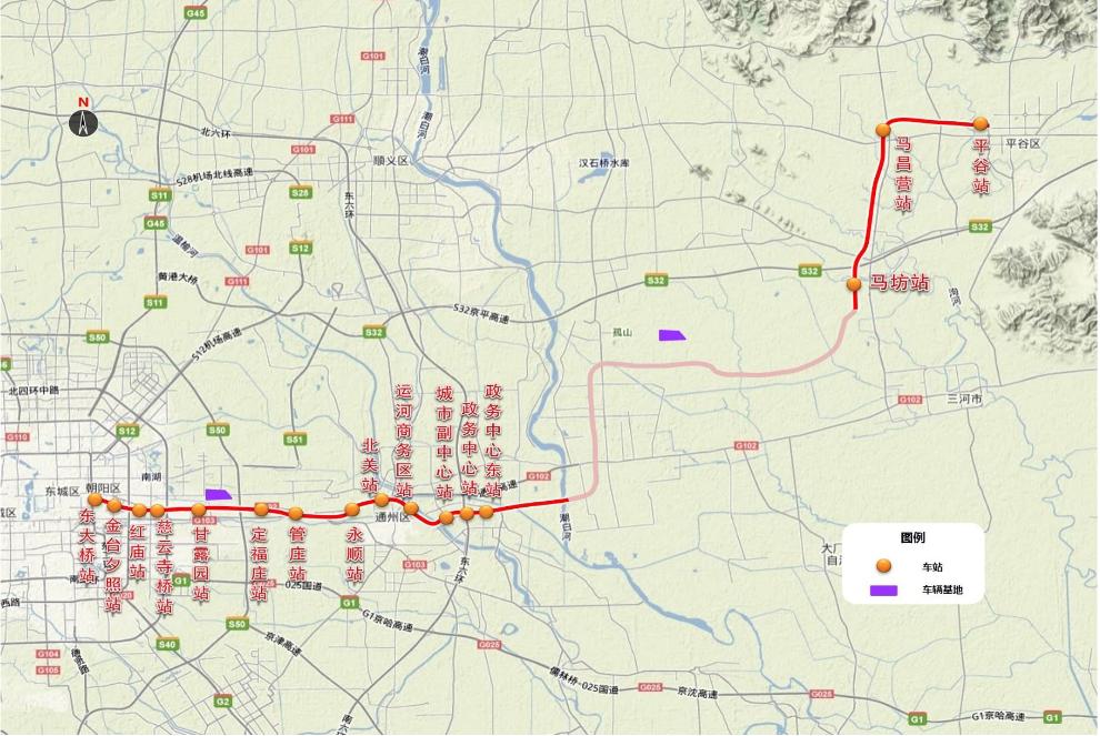 北京地铁22号线最新线路图全景解析