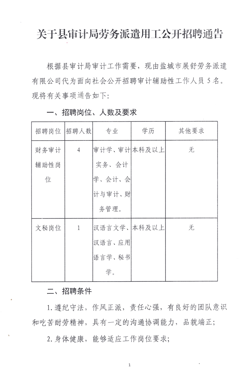 南谯区审计局招聘信息全面解析